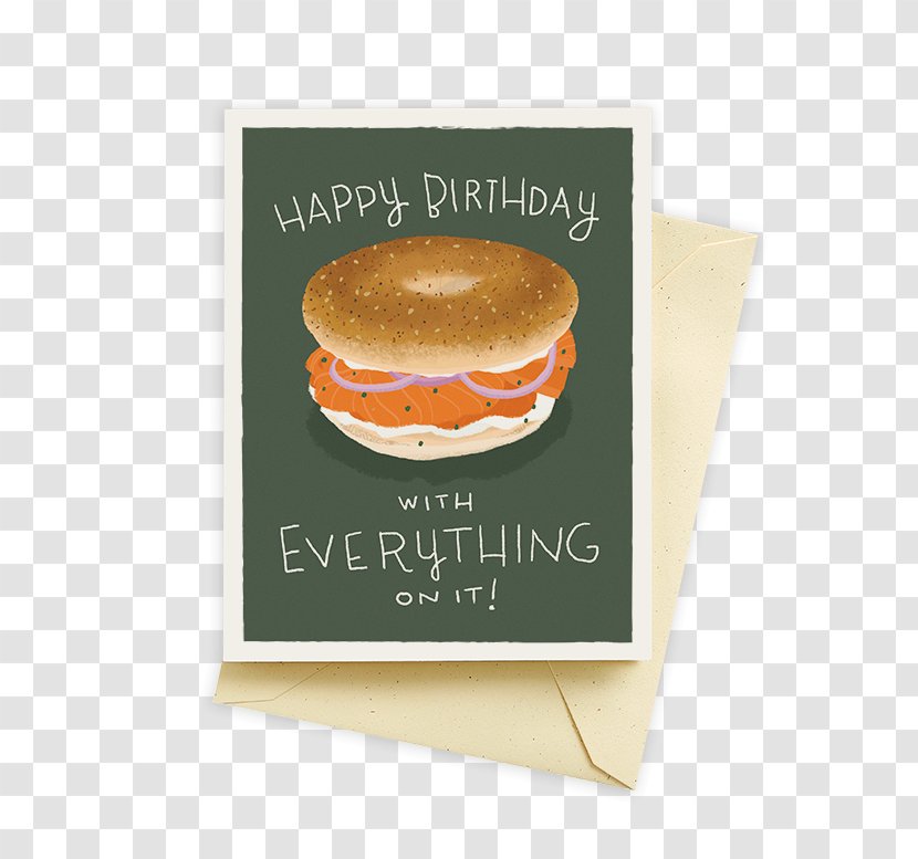 Fast Food Paper Everything Bagel Printing Transparent PNG