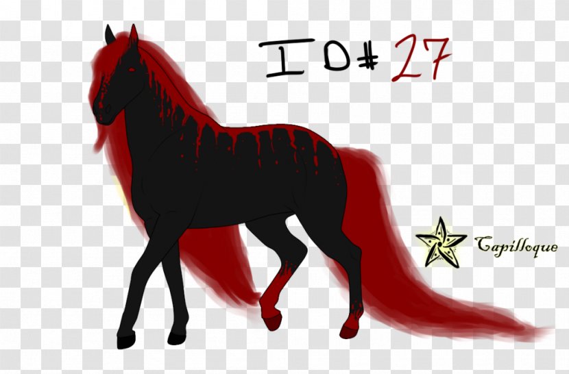 Mustang Stallion Colt Mane Halter - Livestock Transparent PNG