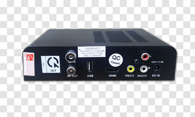 RF Modulator Electronics DVB-T2 Digital Video Broadcasting Television - Radio Receiver - Dvbt2 Hd Transparent PNG