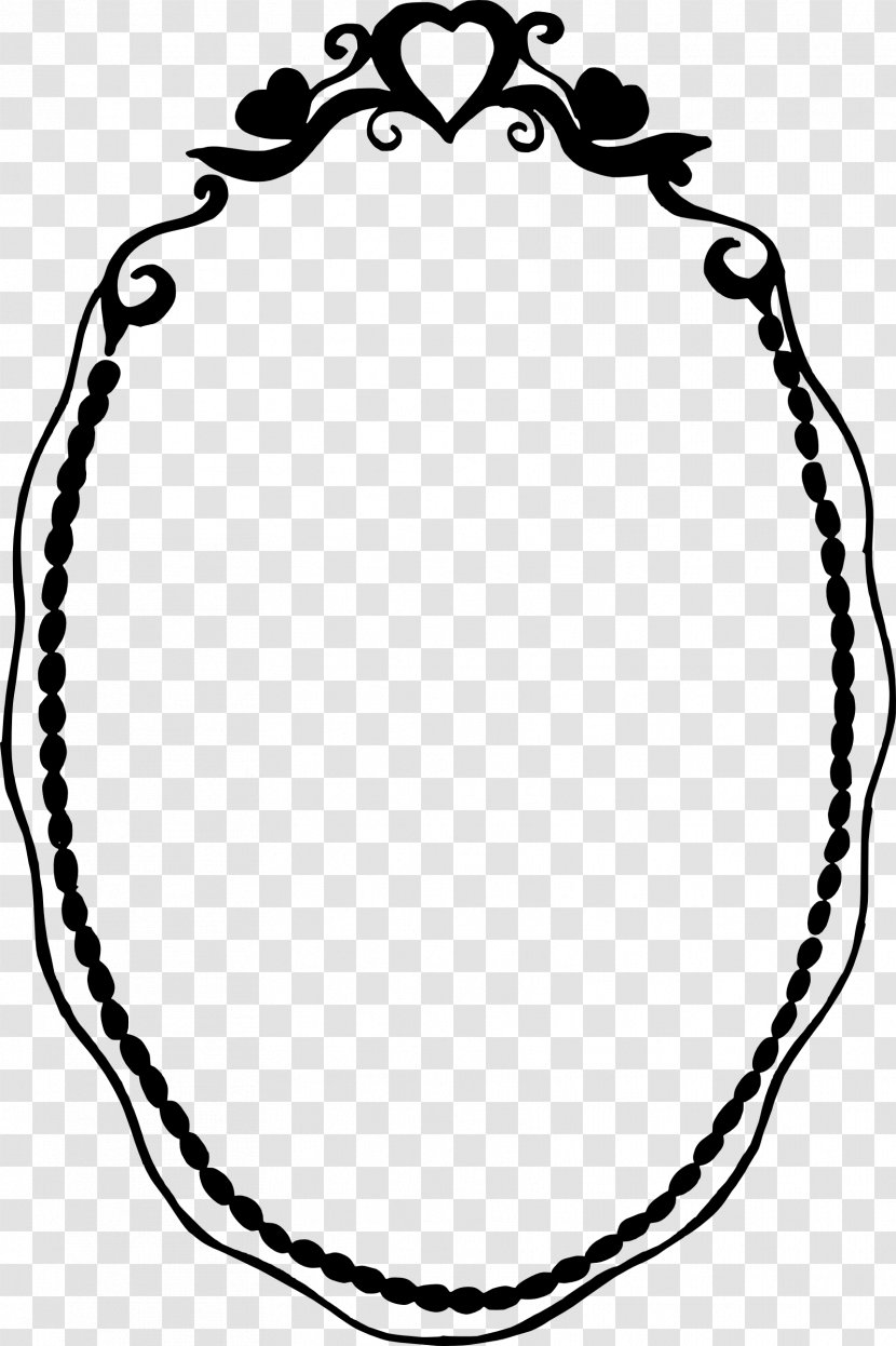 Drawing Oval Clip Art - Picture Frames - Black Frame Transparent PNG