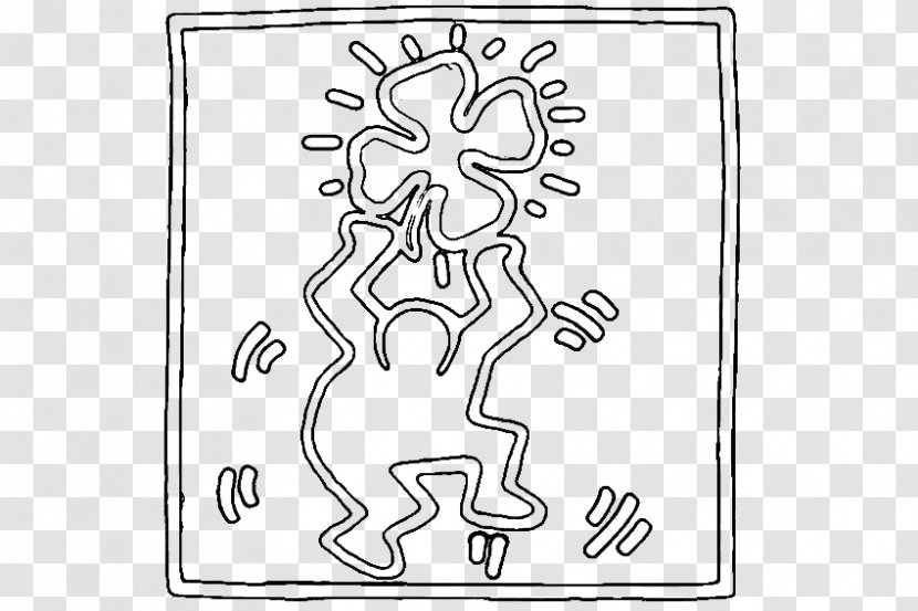 Sketch Visual Arts Paper Illustration - Silhouette - Keith Haring Transparent PNG