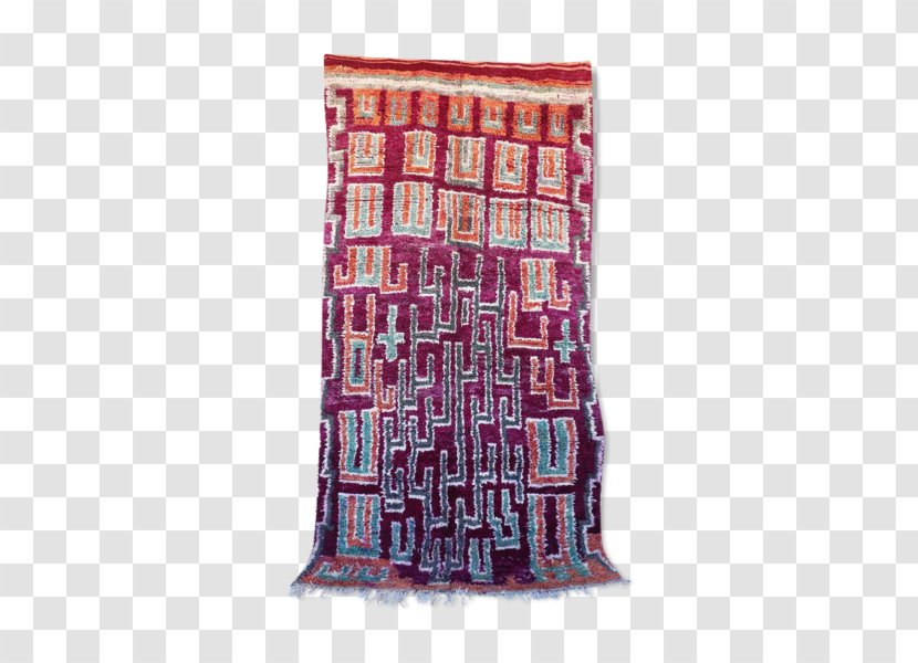 Talsint Berber Carpet Purple Berbers Pattern - Midcentury Modern Transparent PNG