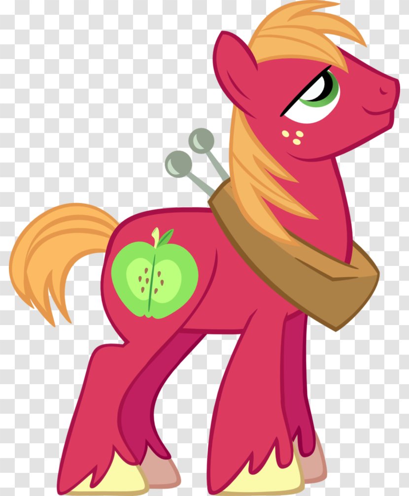 Big McIntosh Applejack Pony Rainbow Dash Rarity - Cartoon - Peppermint Transparent PNG