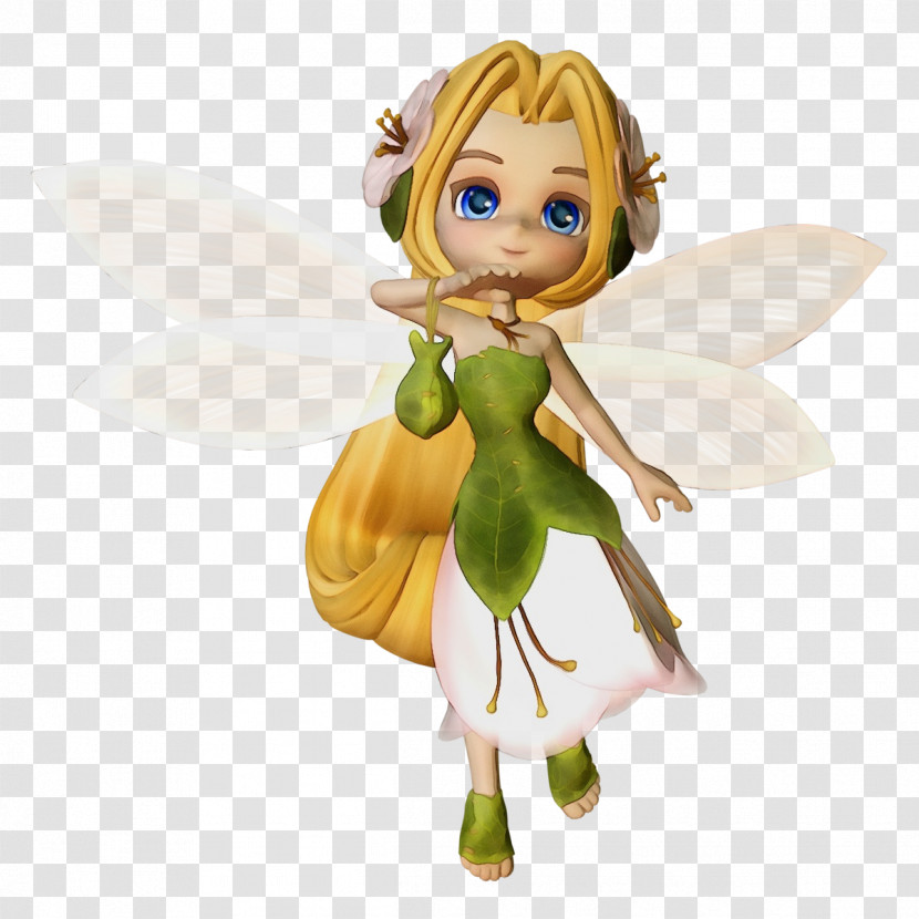 Angel Figurine Wing Toy Plant Transparent PNG