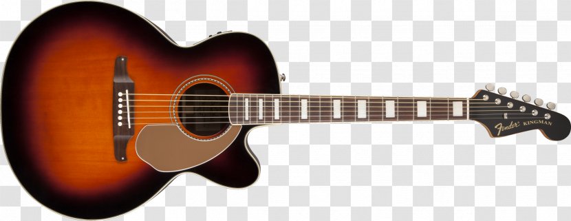 Fender Musical Instruments Corporation Acoustic Guitar Electric California Series - Frame Transparent PNG