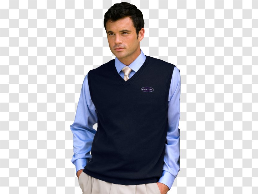 Georgia Southern University Sweater Vest Jacket Gilets - Blue Transparent PNG