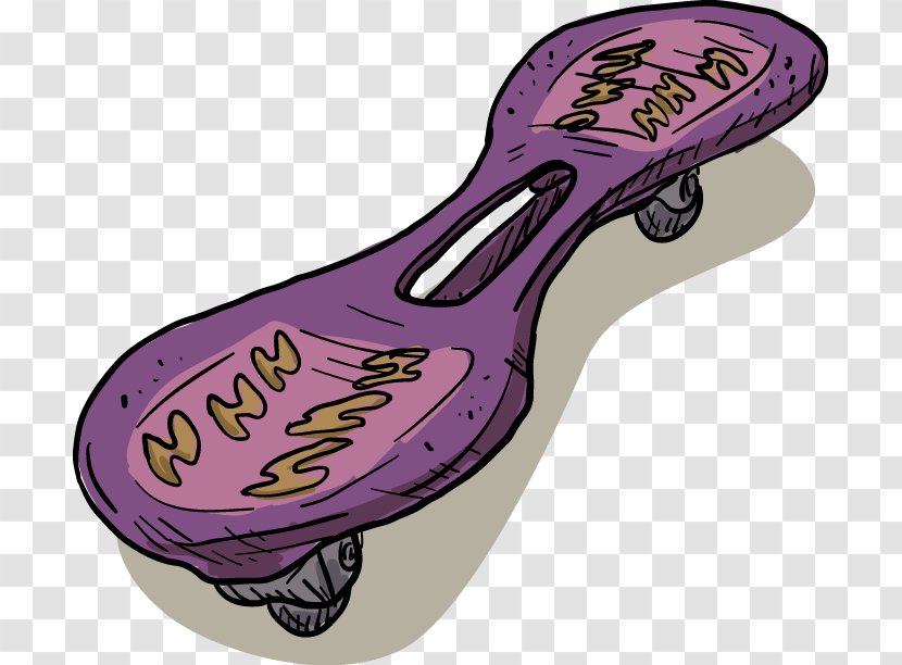 Skateboarding - Sport - Hand-painted Skateboard Sports Transparent PNG