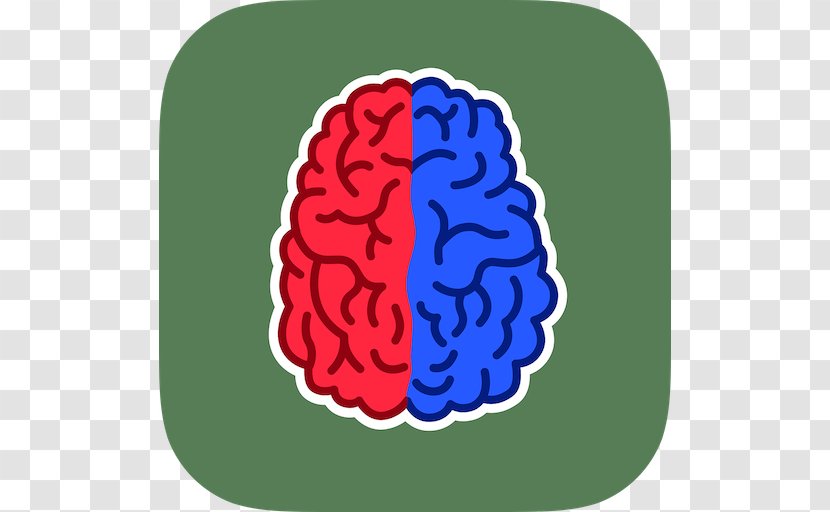 Left Vs Right: Brain Training Exercise Cognitive Lateralization Of Function - Frame Transparent PNG