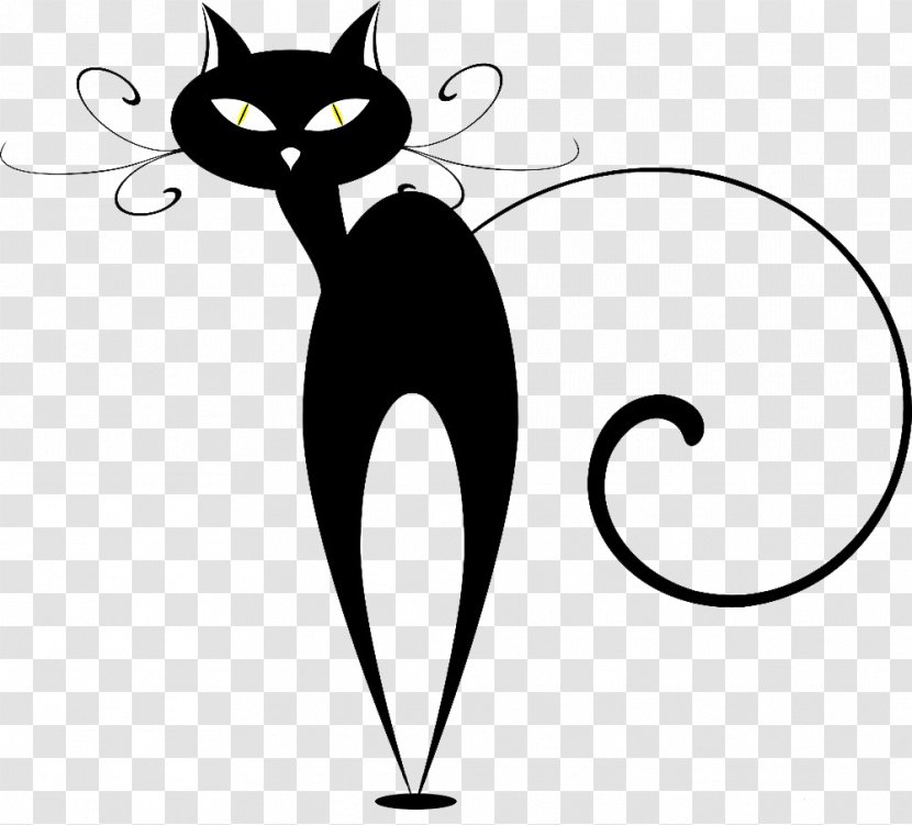 Felix The Cat Black Clip Art - And White Transparent PNG