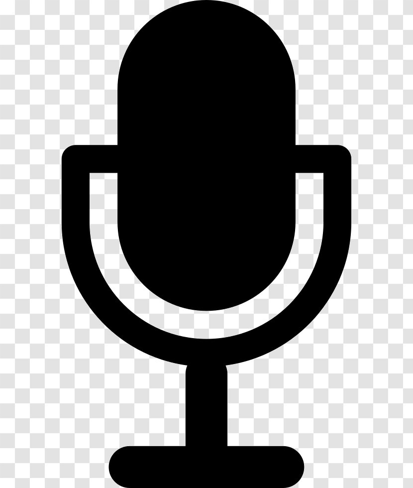 Microphone Black And White Clip Art Transparent PNG