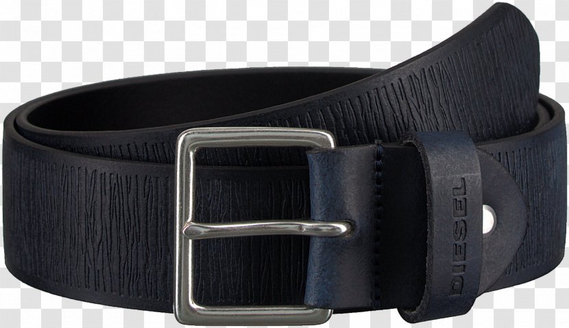 Belt Leather Diesel Clothing Accessories - Buckle - Blue Transparent PNG