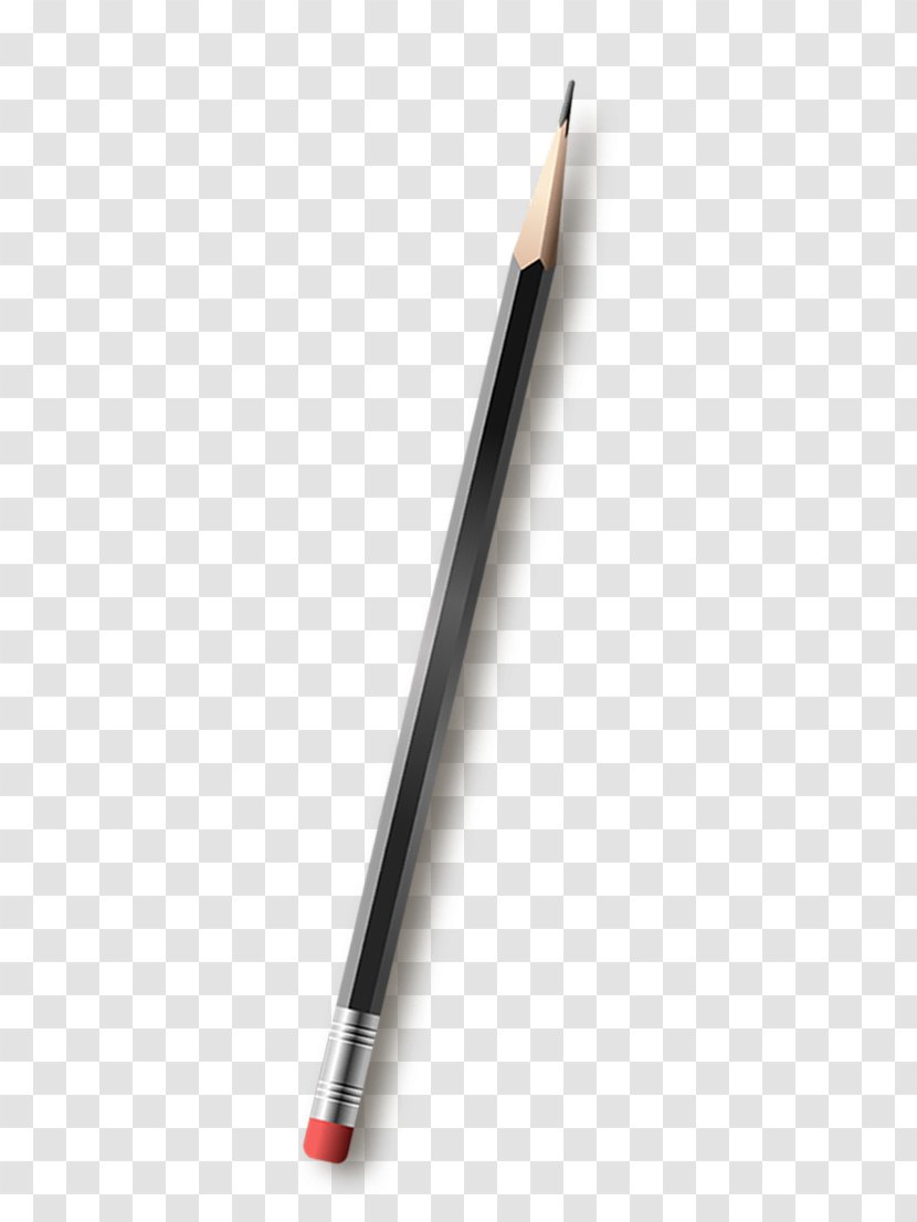 Ballpoint Pen Angle - Black Pencil Transparent PNG
