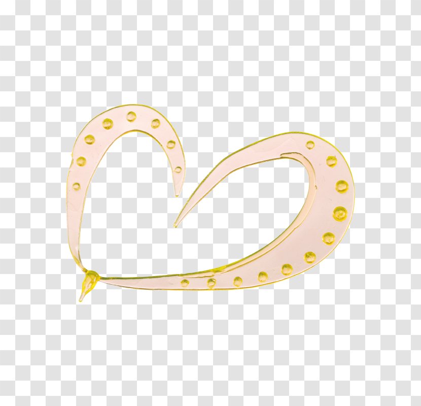Yellow Product Design Font Body Jewellery - Ear Transparent PNG