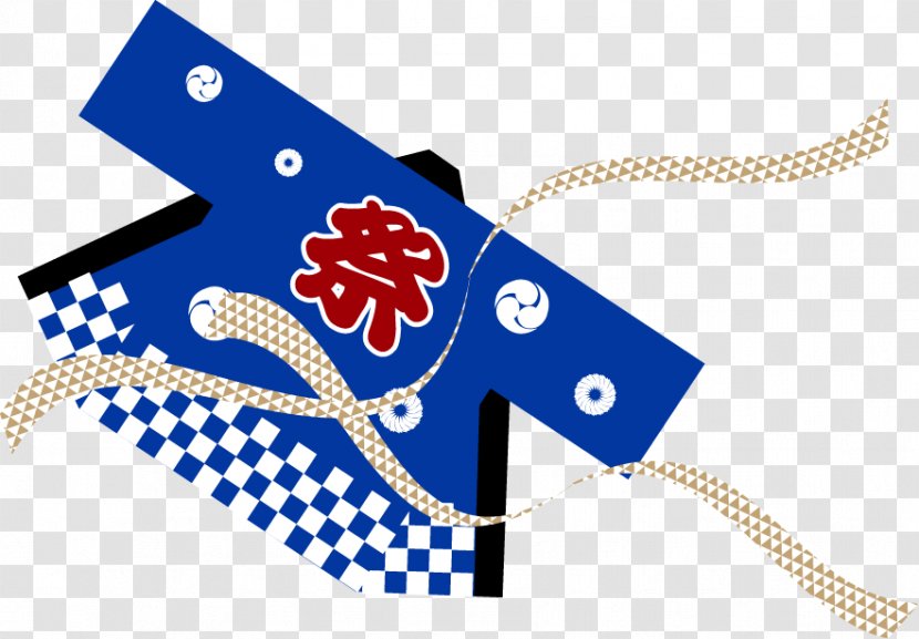 暑中見舞い お見舞い Clip Art - Electric Blue - Matsuri Transparent PNG