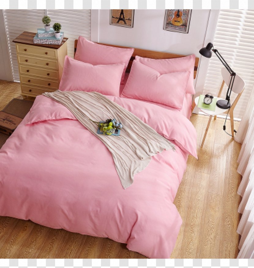 Bed Sheets Frame Mattress Bedroom Pillow - Duvet - Dormitory Transparent PNG