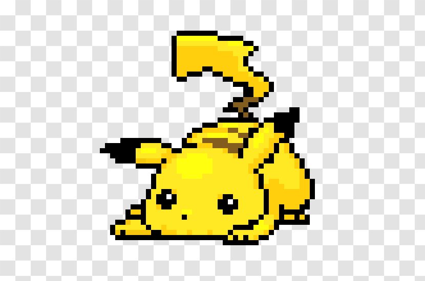 Pikachu Pixel Art Squirtle - Video Games - Templates Pokemon Transparent PNG
