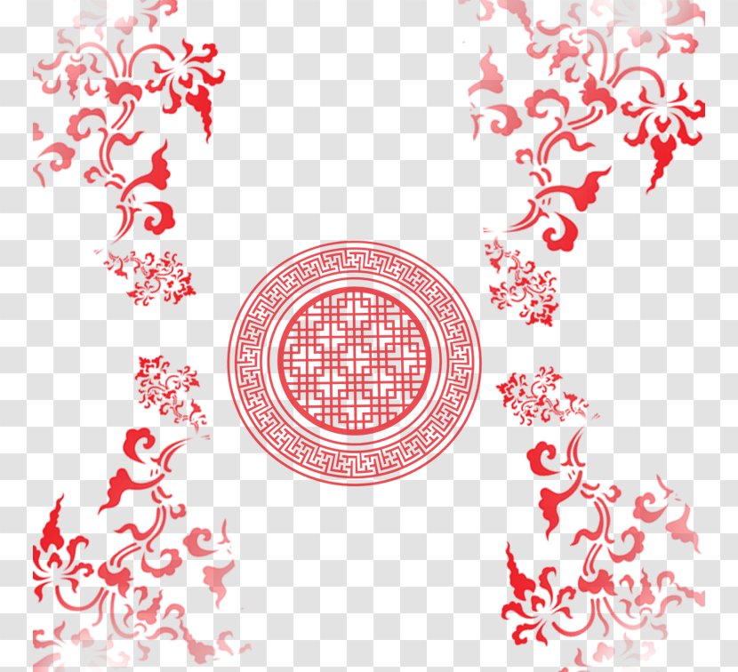 Red, Ancient, Dark Lines, No Button Material - Illustration - Red Transparent PNG