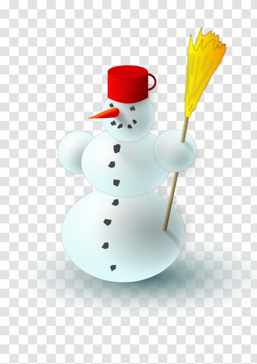 Snowman Melting Clip Art - Public Domain Transparent PNG
