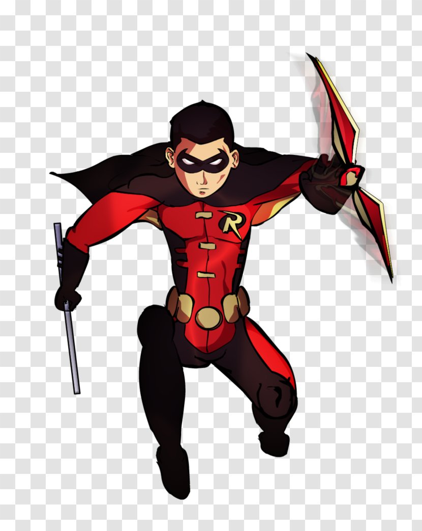 Robin Nightwing Batman Beast Boy Tim Drake - Superboy - Superhero Free Download Transparent PNG