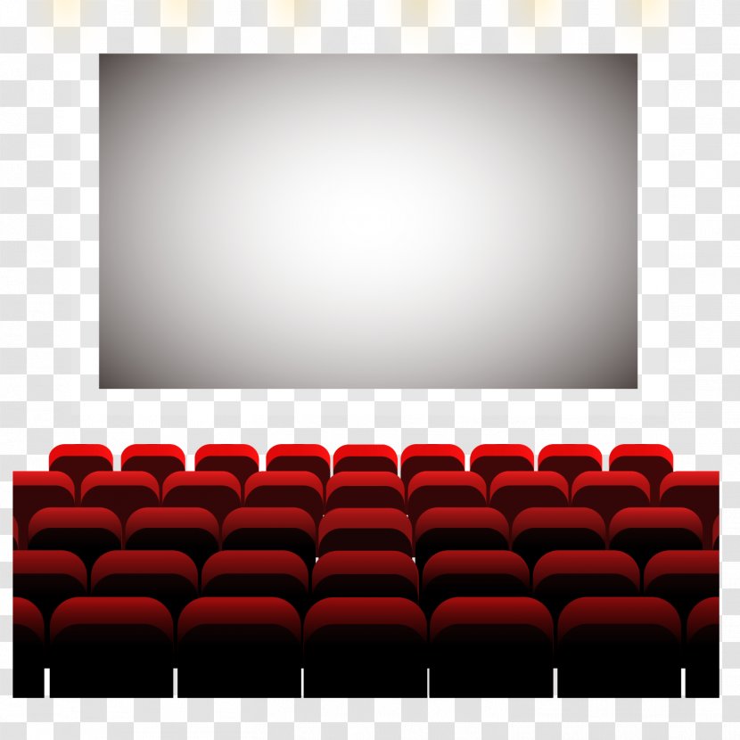 Cinema Seat - Film - Comfortable Vector Material Transparent PNG