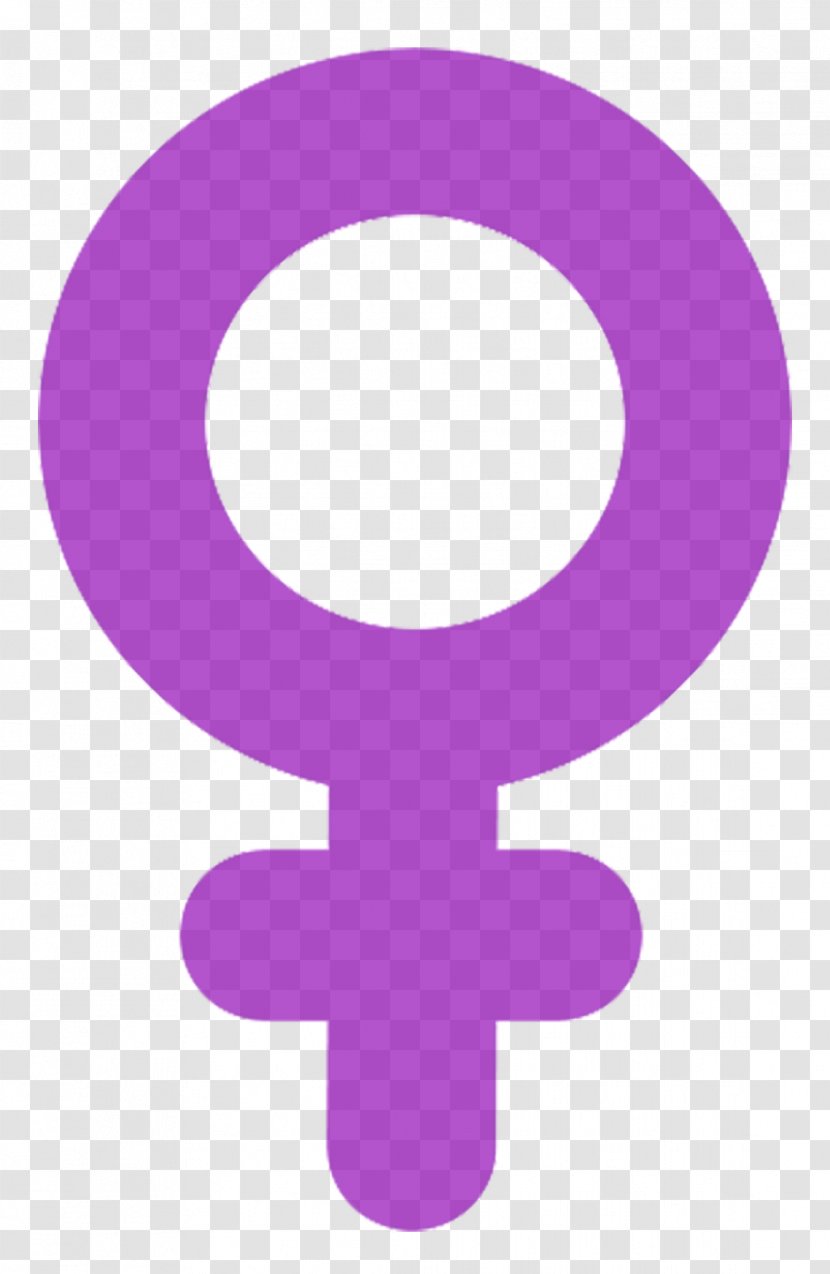 Female Symbol Woman Gender - Flower Transparent PNG