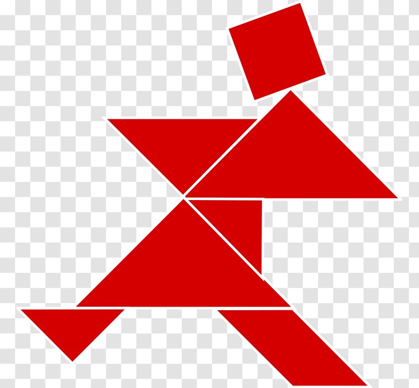 Jigsaw Puzzles Tangram Game Mathematical Puzzle - Tangrams Transparent PNG