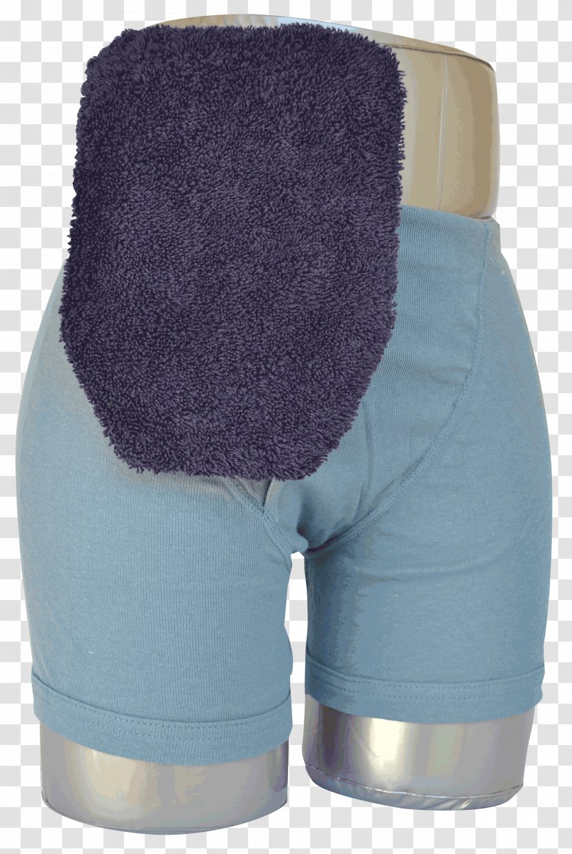 Ostomy Pouching System Cover 3 Flange Shorts Fur - Textile - Pouch Transparent PNG