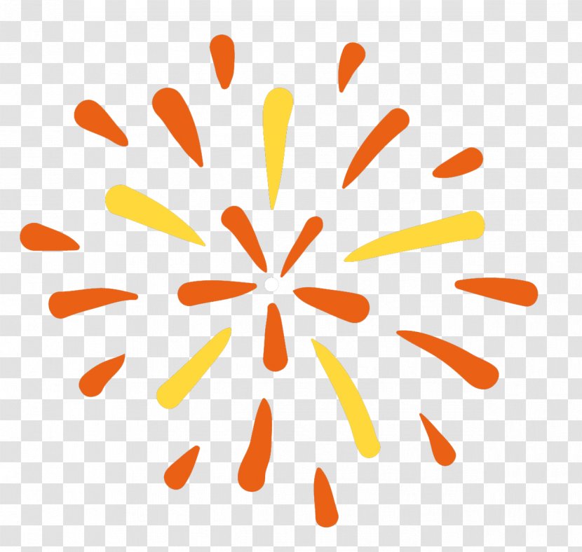 Party Poster - Logo Orange Transparent PNG