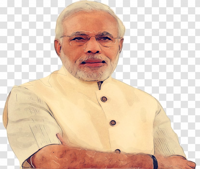 Modi Cartoon - India - Jaw Elder Transparent PNG