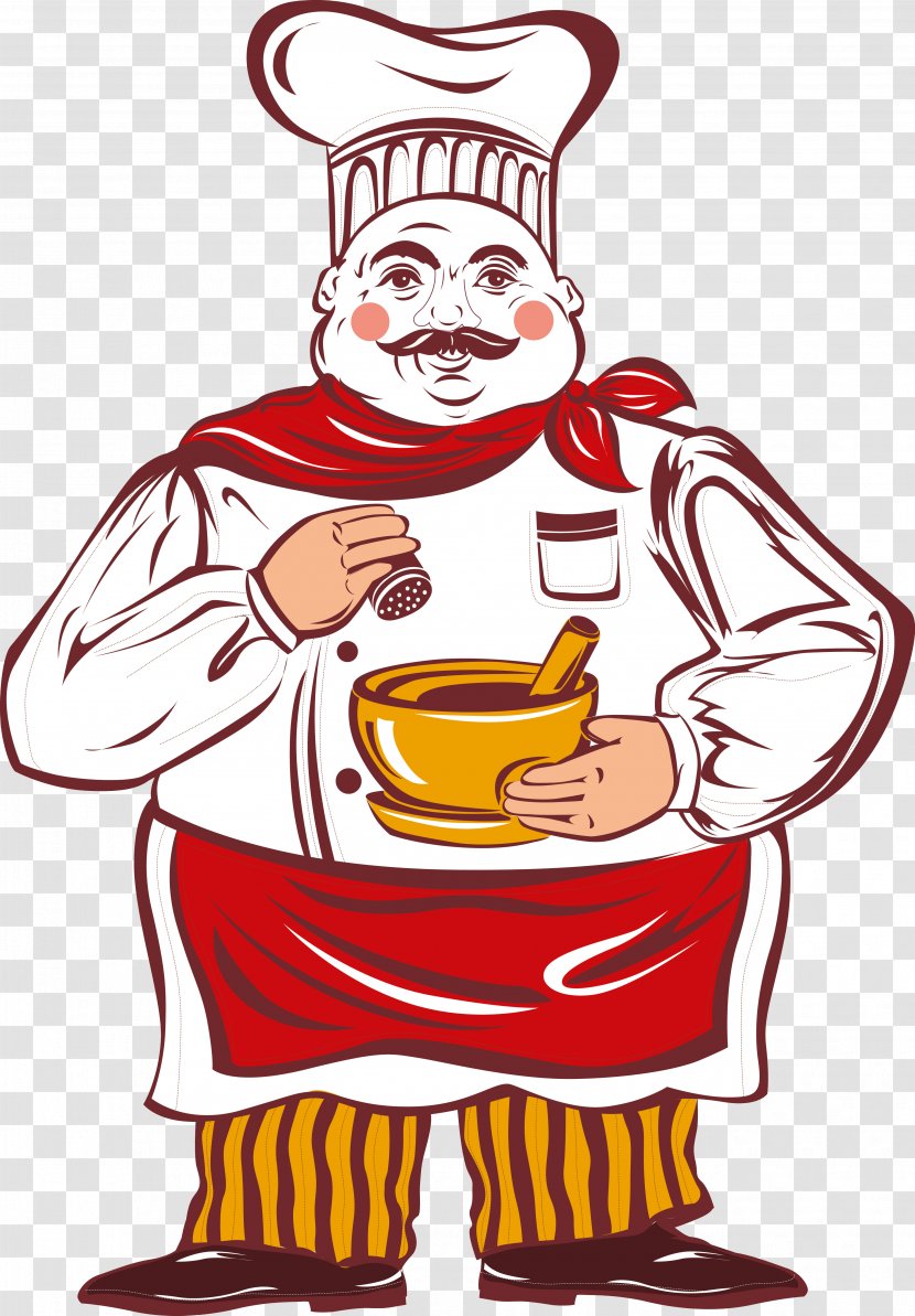 Chef Drawing Clip Art - Artwork - Cooking Transparent PNG