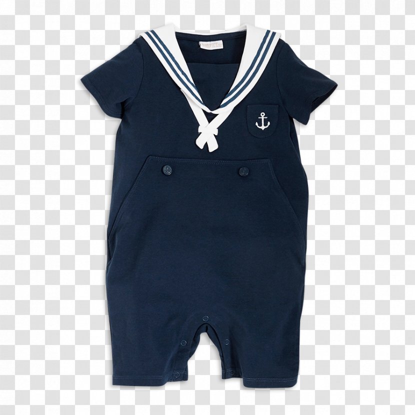 Navy Blue Sailor Suit Collar - Baby Swimming Pool Transparent PNG