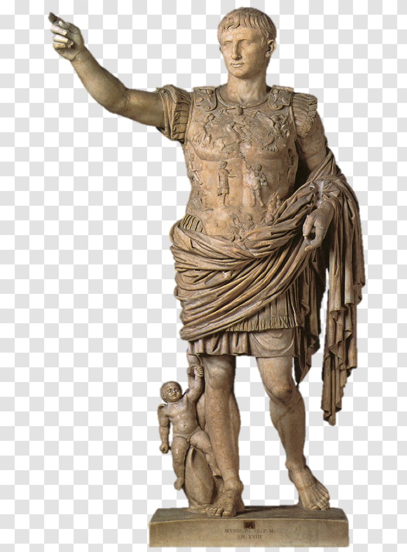 Augustus Of Prima Porta Ancient Rome Ara Pacis Roman Empire - Pompeian Styles Transparent PNG