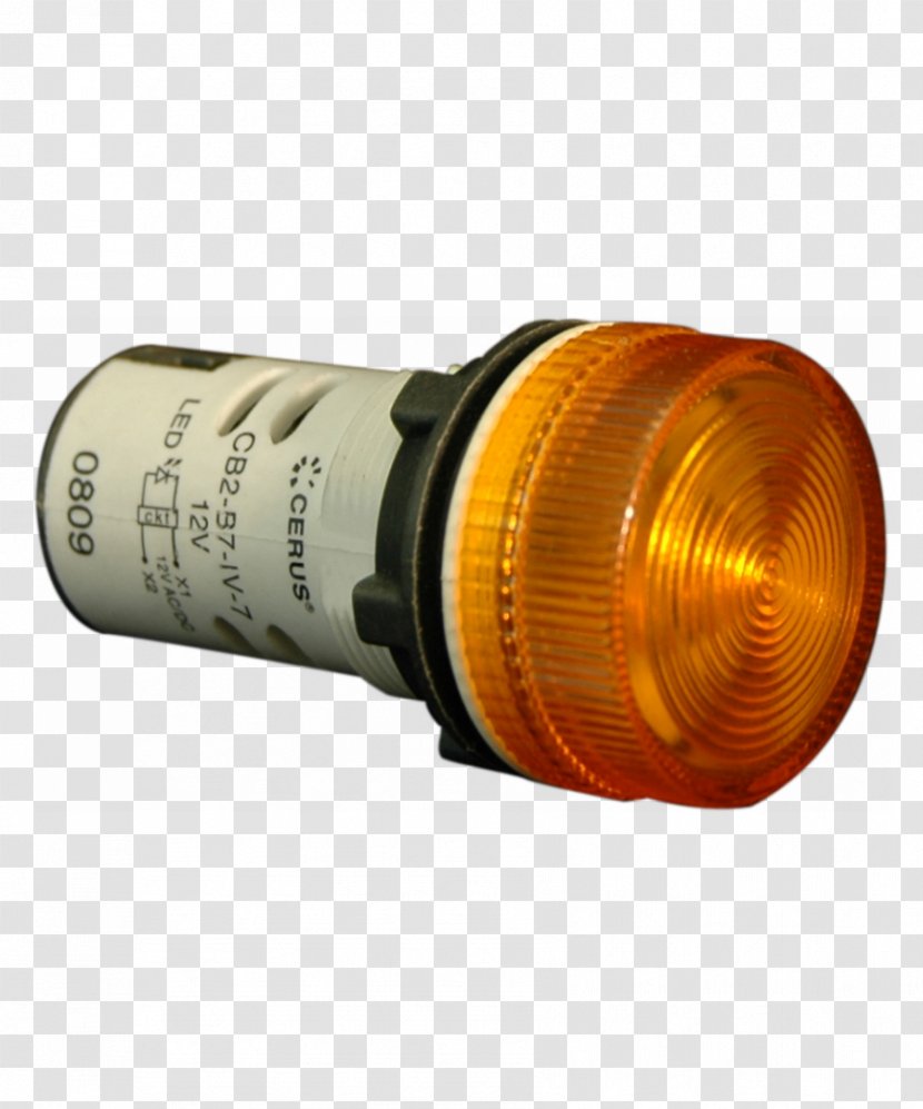 Pilot Light Lamp Light-emitting Diode 0506147919 - Pushbutton Transparent PNG