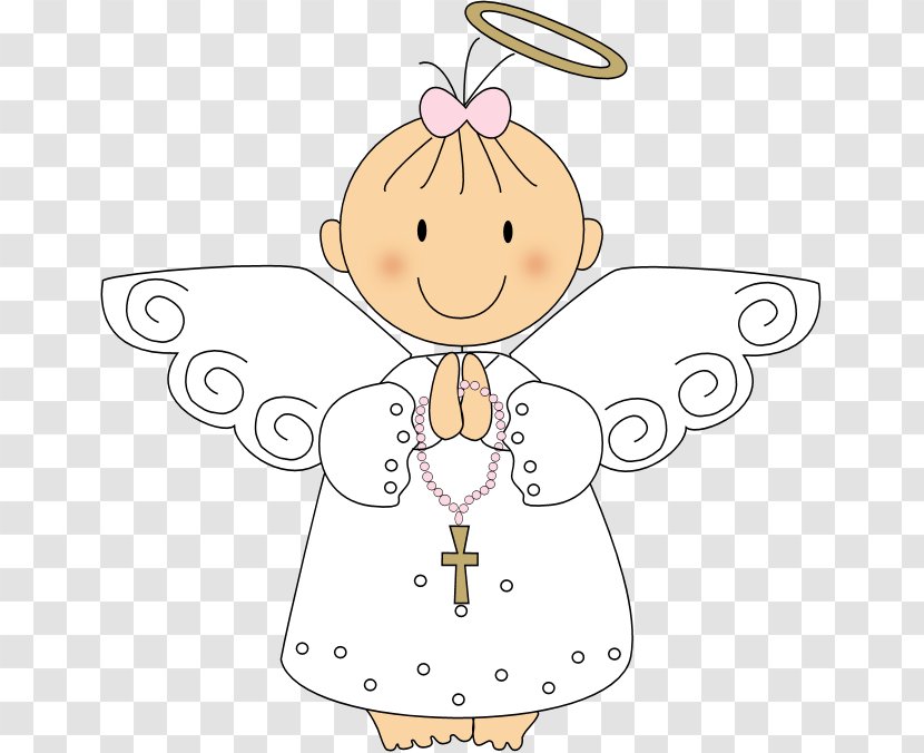 Baptism Eucharist First Communion Child Christmas - Flower - Angel Baby Transparent PNG
