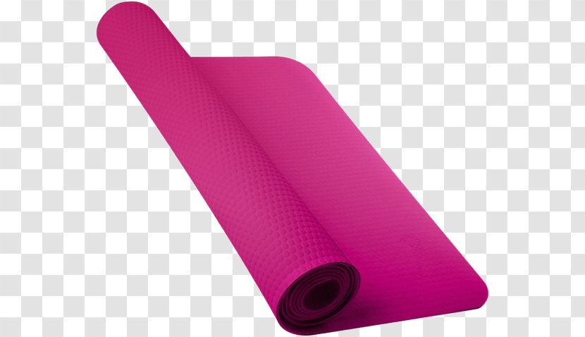 Nike Fundamental 3mm Yoga Mat & Pilates Mats Exercise - Magenta - Teaching Transparent PNG