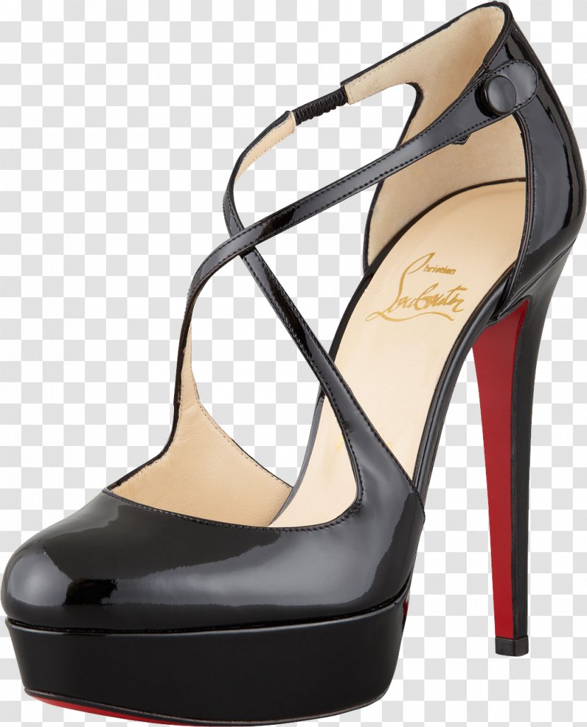 Court Shoe High-heeled Footwear Strap Stiletto Heel - Louboutin Image Transparent PNG