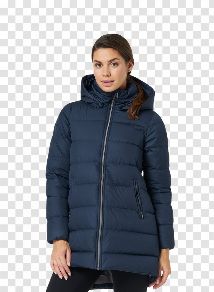 Jacket Hood Collar Pocket LIV BLUE - Liv Blue - Ladies Military Transparent PNG
