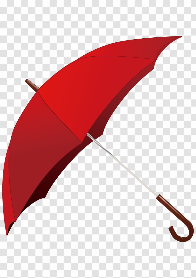 Umbrella Red Clip Art Transparent PNG