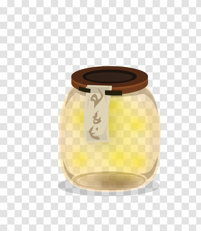 Il Peso Dei Segreti Glass Jar Bottle - Firefly Transparent PNG