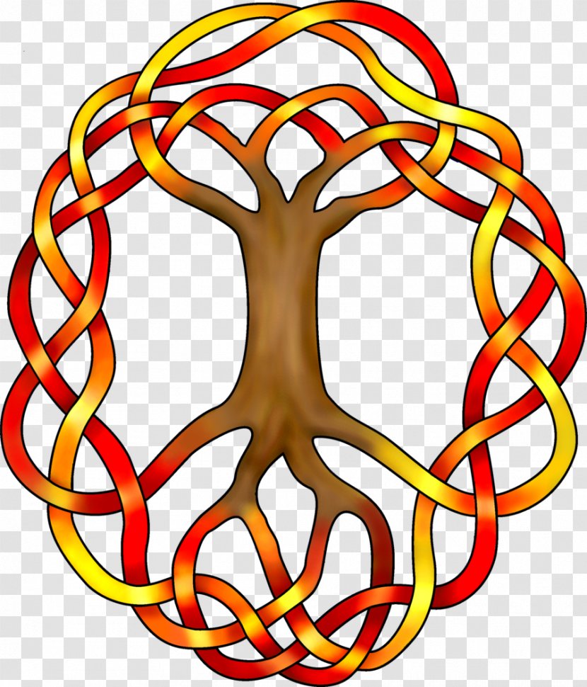 Yggdrasil Celtic Knot Art Dragon - Stain Transparent PNG