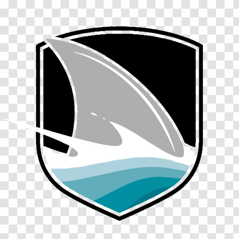 Logo Brand Symbol - Teal - Sharks Transparent PNG