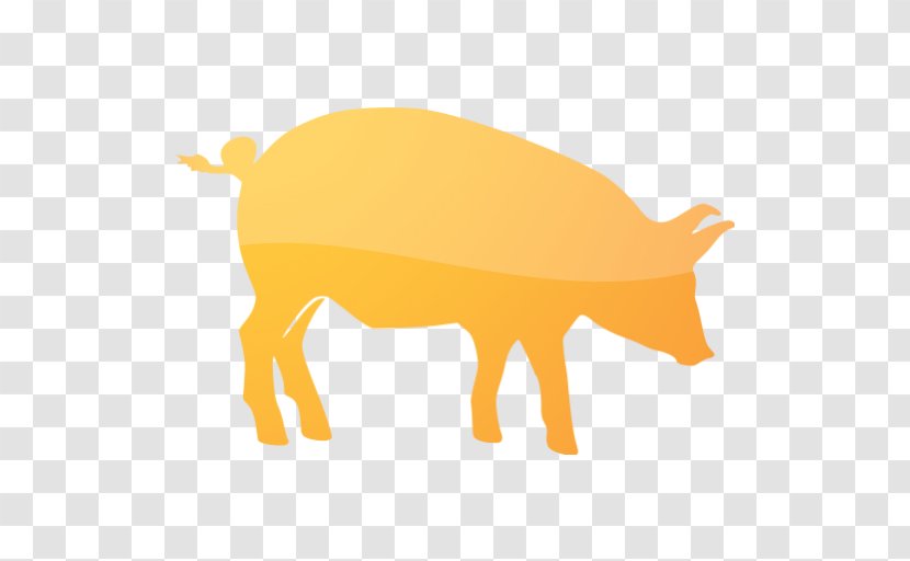 Wild Boar Clip Art - Pig - Silhouette Transparent PNG