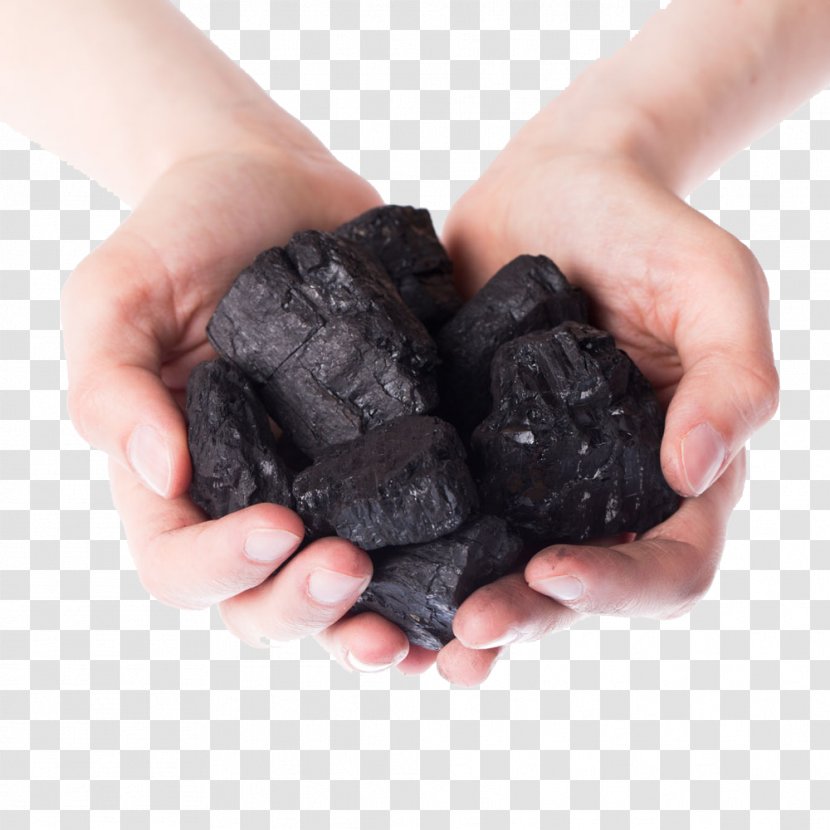 Coal Mining Petroleum Coke - Holding Transparent PNG