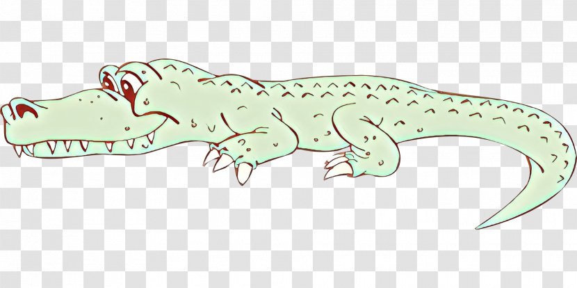 Crocodile Alligators Line Art Amphibians Fauna - Cartoon - Animal Transparent PNG