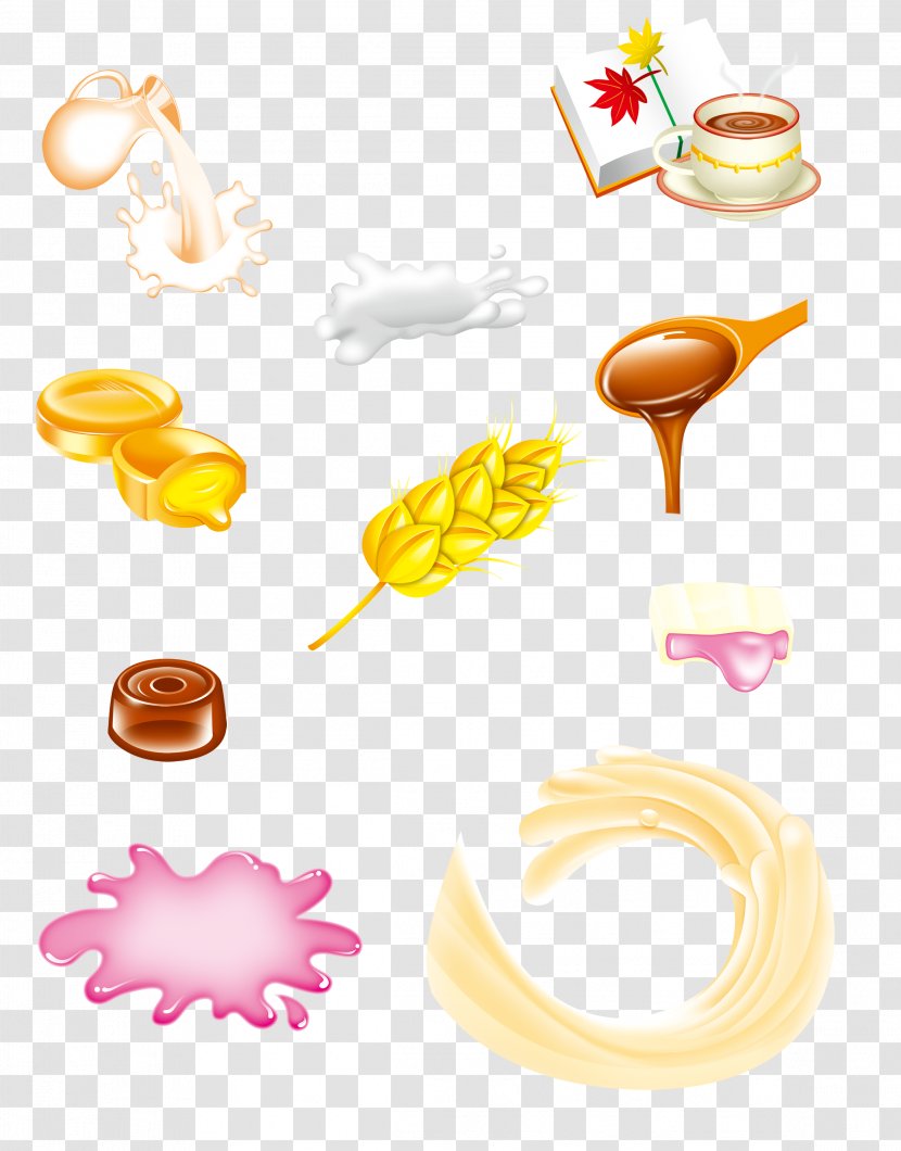 Illustration Clip Art Food Product Design - Body Jewellery - Coffe Transparent PNG