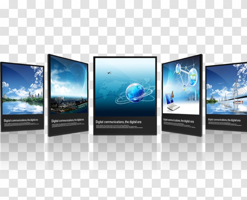 Poster Advertising Template Banner Commerce - Television - Business Technology Transparent PNG
