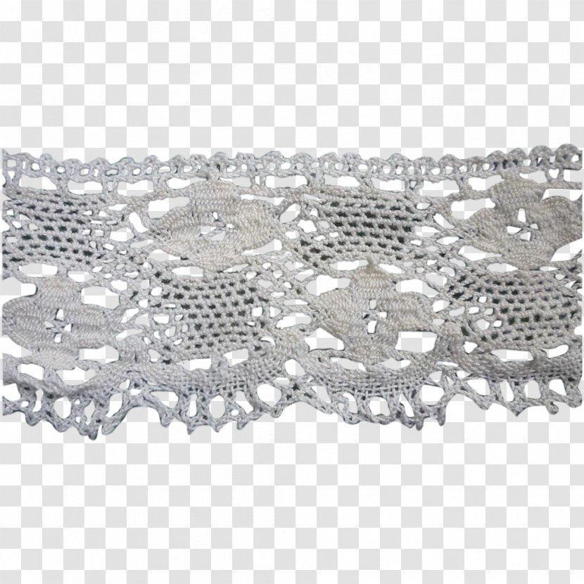 Textile Lace Doily Cotton Trim - Tablecloth - Delicate Transparent PNG