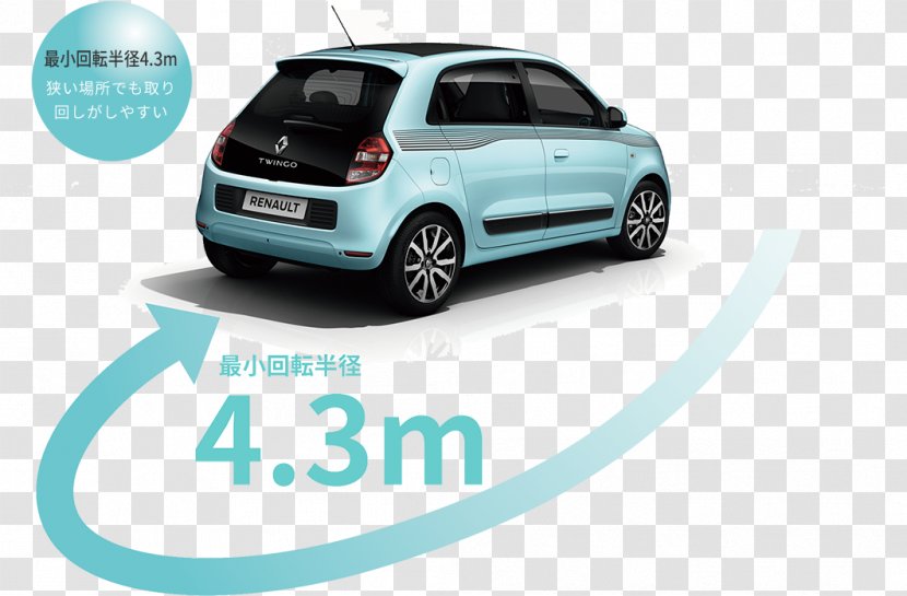 City Car Renault Twingo Limited Latest - Brand Transparent PNG