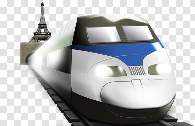 Train Rail Transport High-speed - Mode Of Transparent PNG