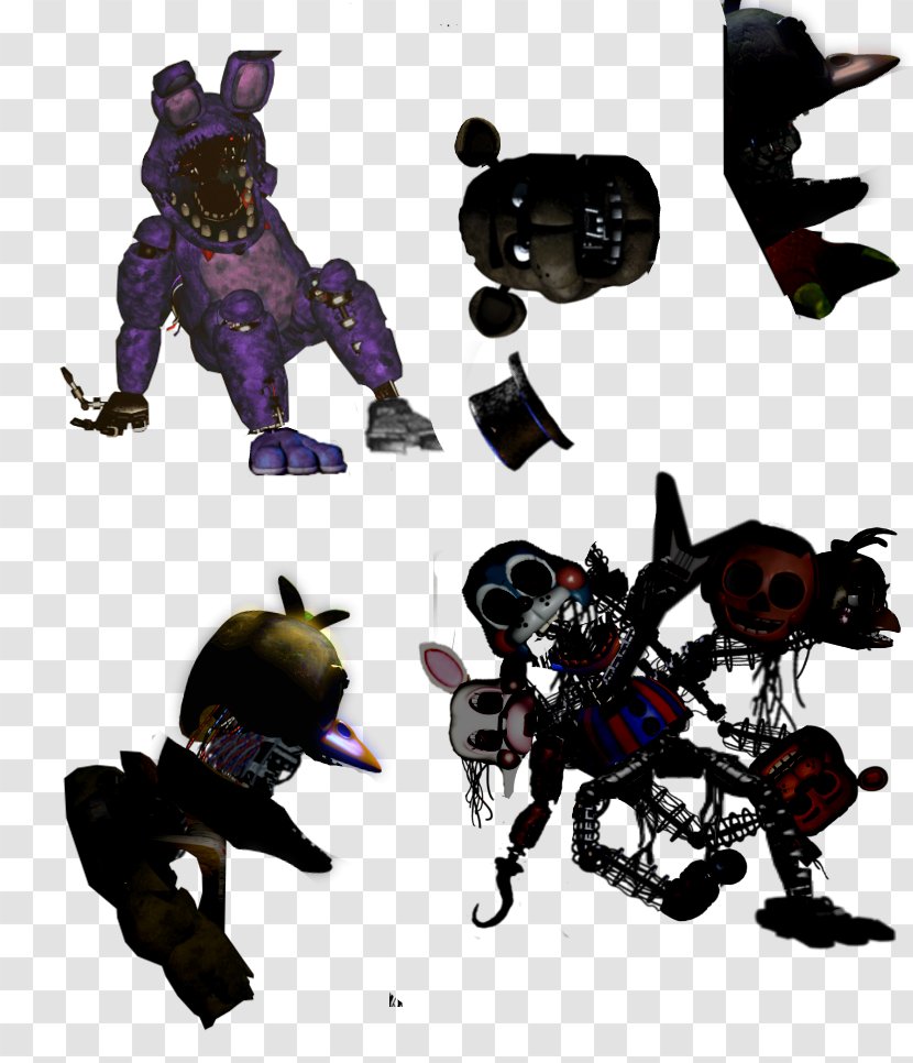 Five Nights At Freddy's 2 4 Animatronics Minecraft - Freddy S - Recourse Transparent PNG